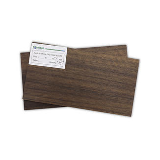 4'x8' 5-30mm PVC foam board with wooden color PVC film laminated for cabinet furniture