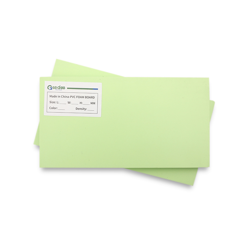 Colored pvc foam board